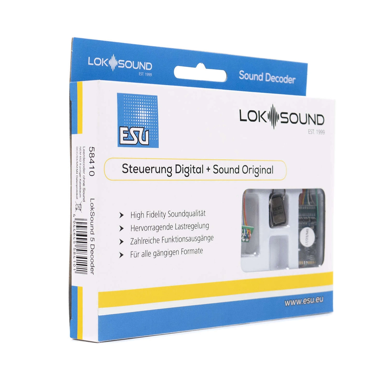 Dekoder jazdy i dźwięku 8 pin - ESU 58410