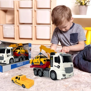 Auto Laweta z DŹWIĘKIEM I ŚWIATŁAMI Pomoc Drogowa z Dźwigiem Transporter