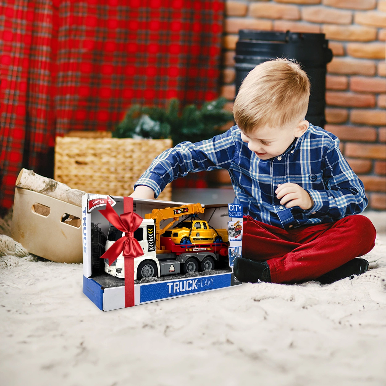 Auto Laweta z DŹWIĘKIEM I ŚWIATŁAMI Pomoc Drogowa z Dźwigiem Transporter