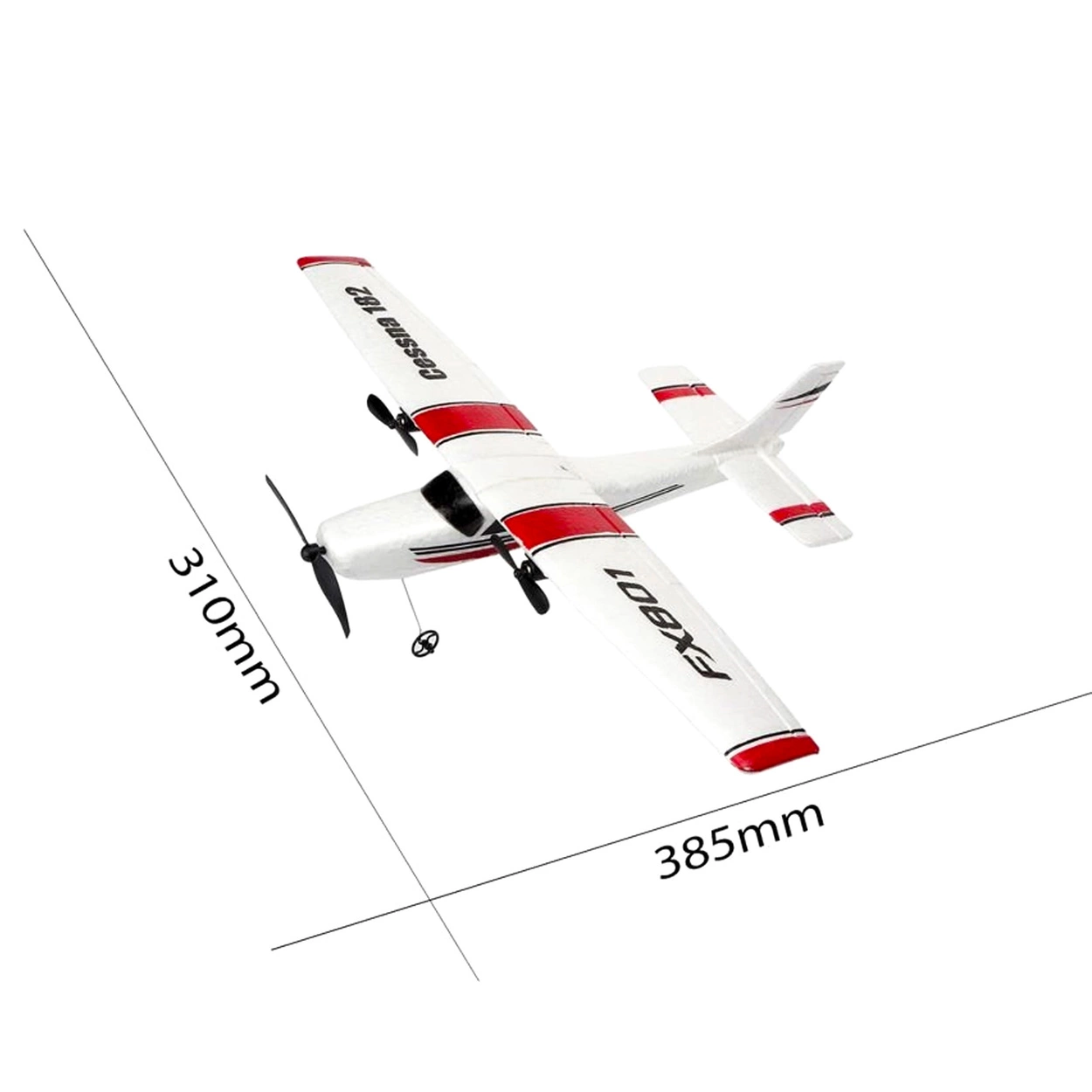 Samolot na pilota piankowy Cessna 182 RC FX-801