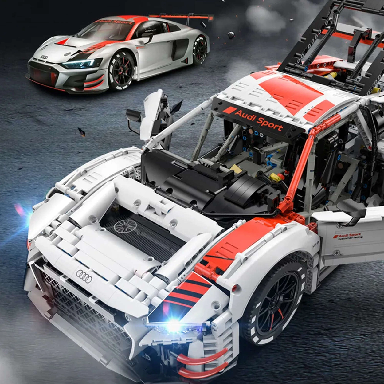 Klocki Technic RC Rastar Audi R8 GT3 1:8