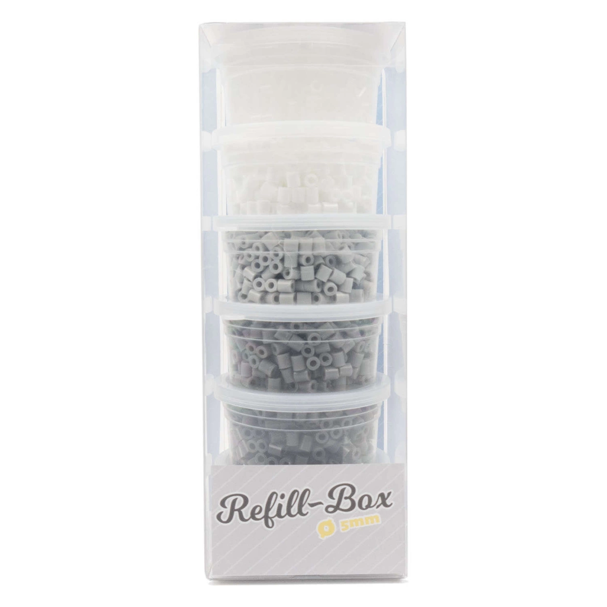 OUTLET KORALIKI DO PRASOWANIA - ODCIENIE CZARNEGO I BIAŁEGO 3000 SZTUK