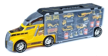 Transporter Ciężarówka Z Resorakami Laweta + WYRZUTNIA