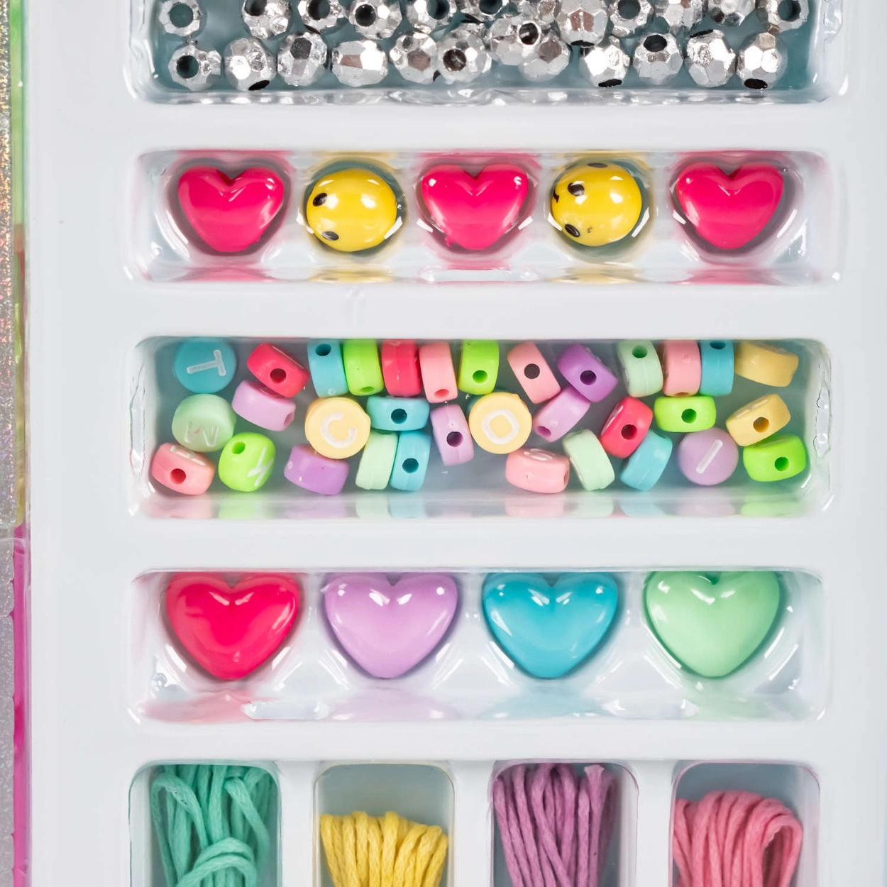 Zestaw Kreatywny do Robienia Biżuterii DIY Walizka