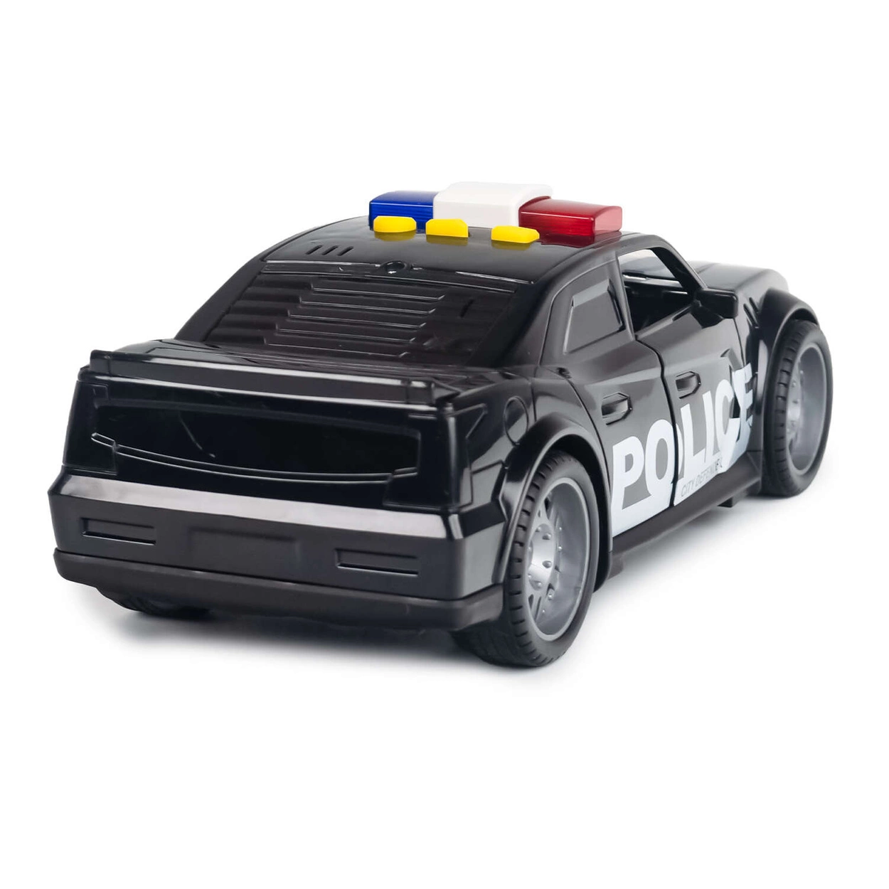 Auto Policyjne Zabawka Czarne 666-12Q w skali 1:14