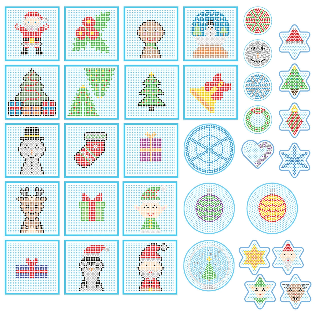 Koraliki do prasowania Zestaw Happy Christmas