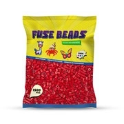 Koraliki do prasowania BORDOWE 1500 szt Benny Beads