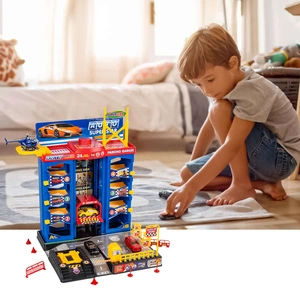 Wielopoziomowy Parking Samochodowy z WINDĄ Garaż na autka 92126