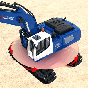 Zdalnie Sterowana Koparka RC Kaliwoer 1:18