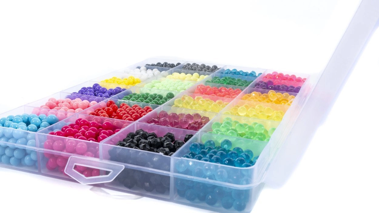 Koraliki wodne La Manuli 3300 sztuk 24 KOLORY