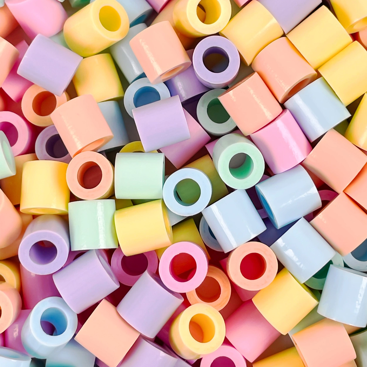 Koraliki do prasowania 1500 szt Junior Maxi Pastelowe