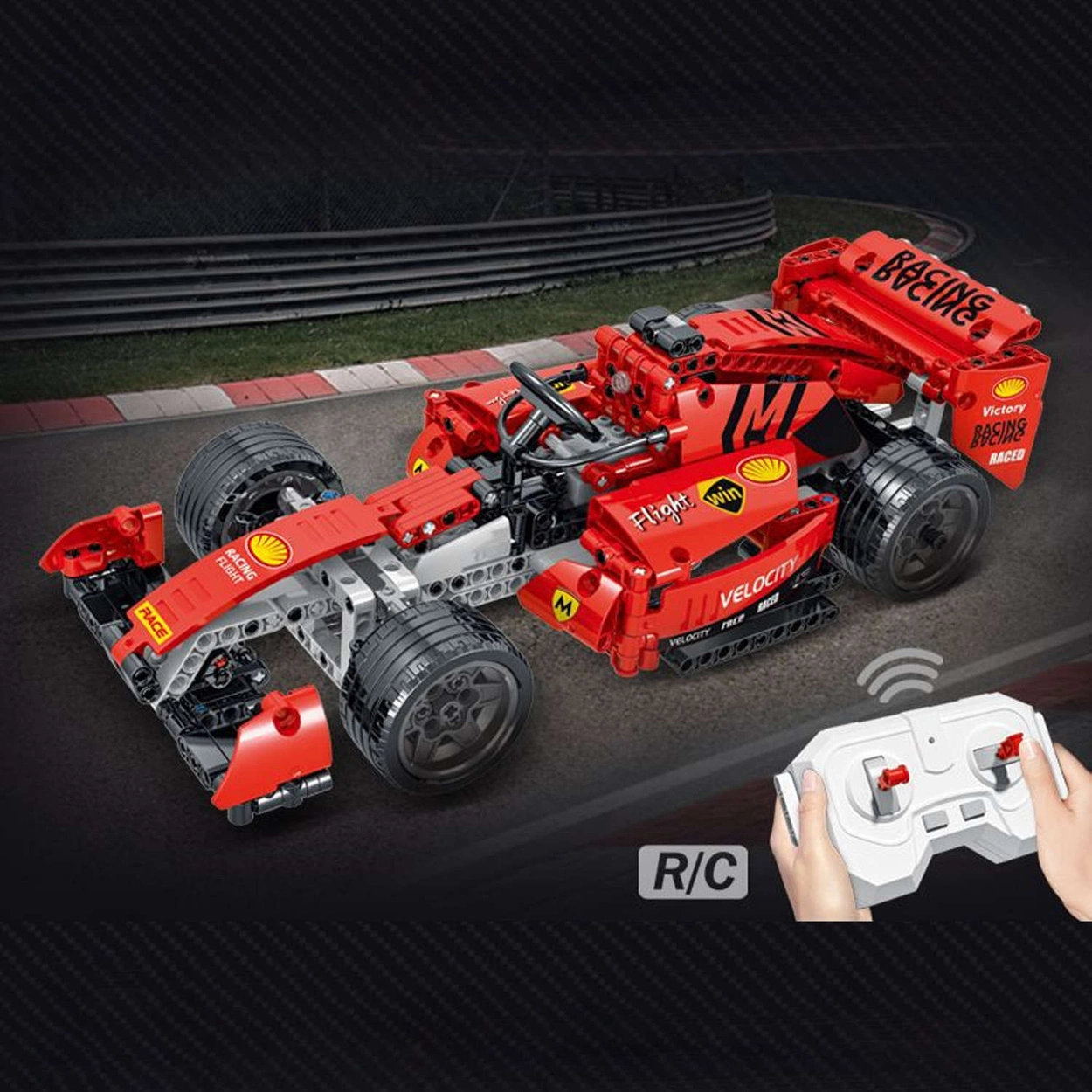 Klocki Technic Bolid F1 RC na Pilota