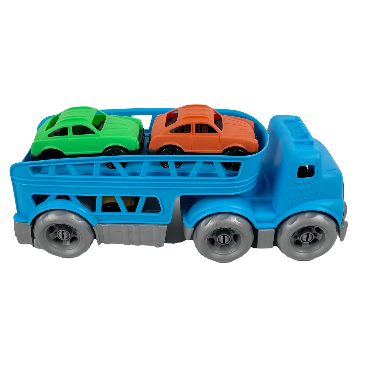 Ciężarówka Laweta z Autkami do Piasku Transporter do Piaskownicy na Plażę