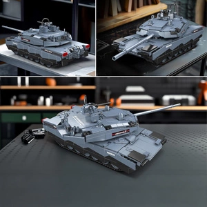 Czołg Abrams RC Zdalnie Sterowany Model 1192 Klocki