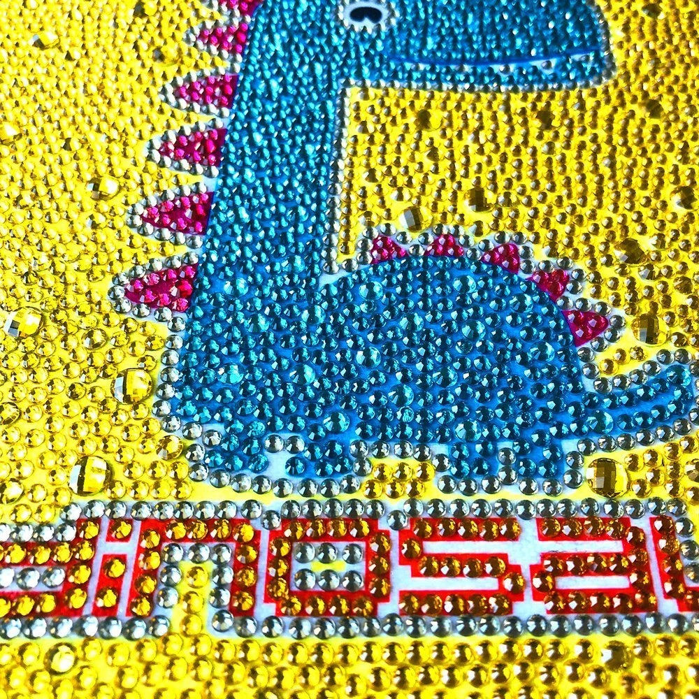 Diamond painting dla dzieci La Manuli Art DINOZAUR