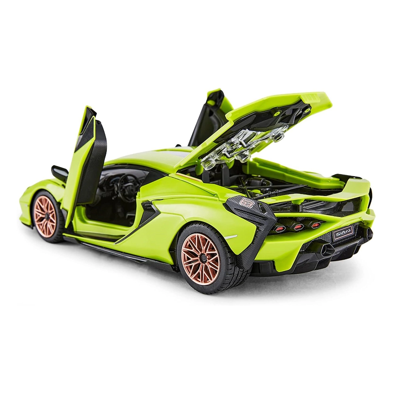 Zdalnie sterowany samochód Lamborghini Sian RC 1:18 do złożenia RASTAR 97400