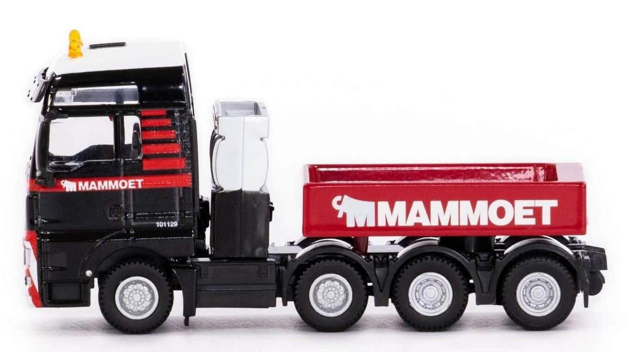 Ciężarówka MAMMOET MAN z skrzynią balastową 1:87
