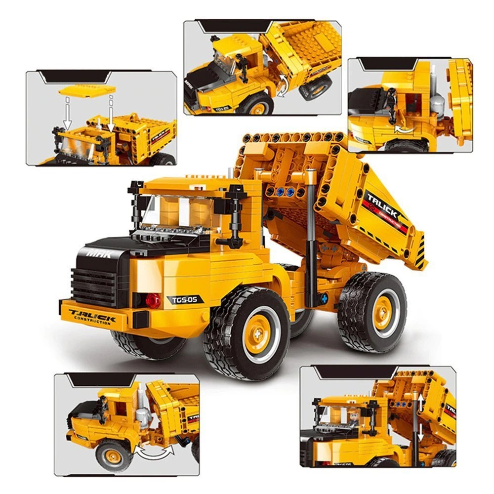 Klocki Technic Wywrotka Zabawka 545 ele