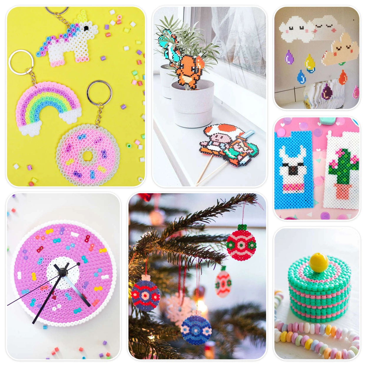 Koraliki do prasowania 3 szablony 1000 koralików