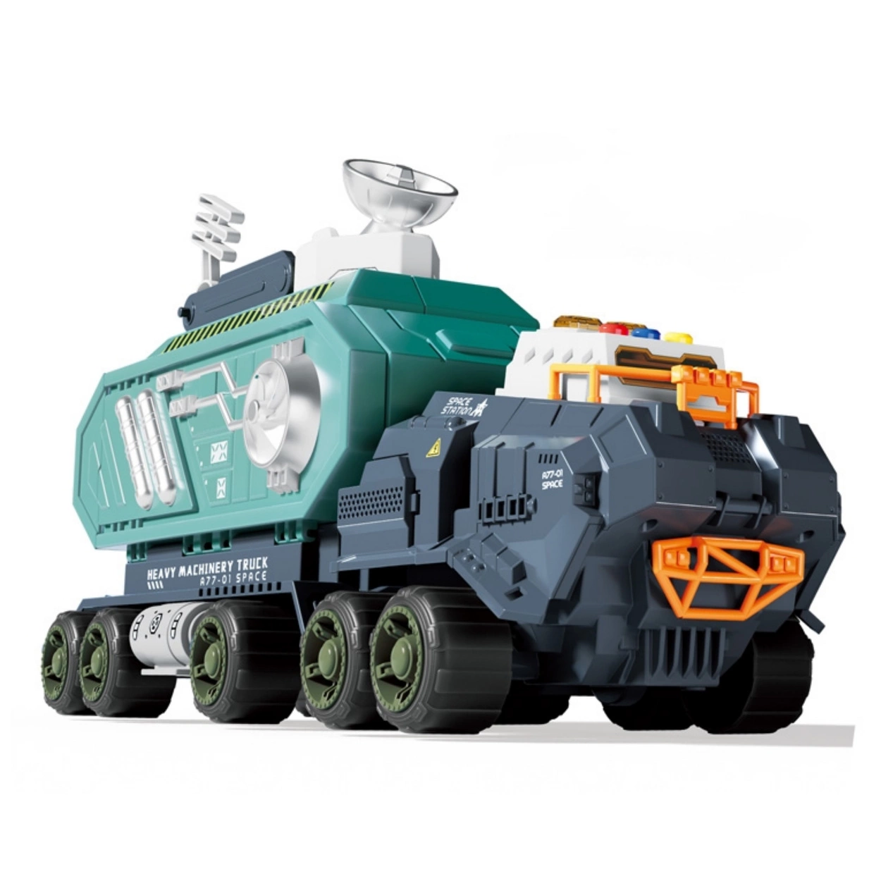 Interaktywny Galaktyczny Transporter 2w1 Stacja Badawcza z Akcesoriami