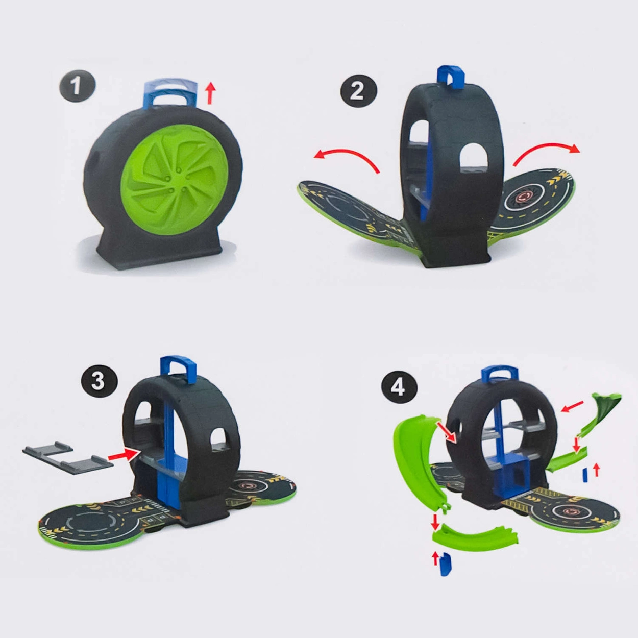 Garaż na resoraki 2-Piętrowy Parking Winda - Budowa