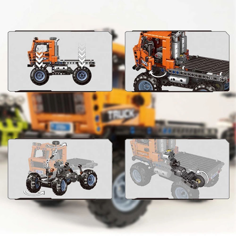 Klocki Technic Terenówka Ciężarówka GigaBronc XB-07004