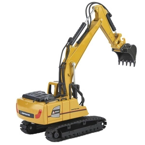 KOPARKA GĄSIENICOWA RUCHOMA MODEL Z METALU 1/60