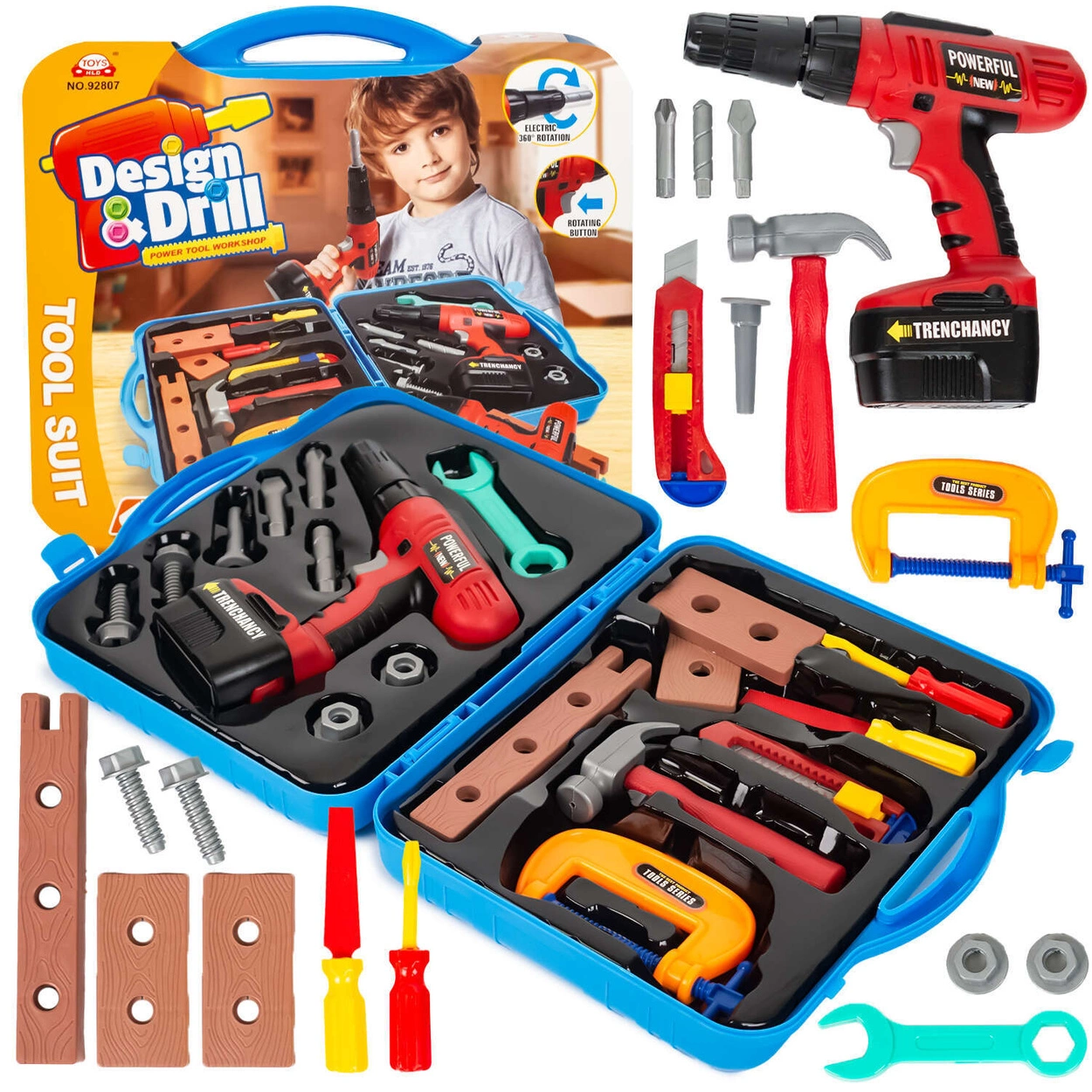 OUTLET Zestaw Narzędzi w Walizce - Zestaw Małego Majsterkowicza