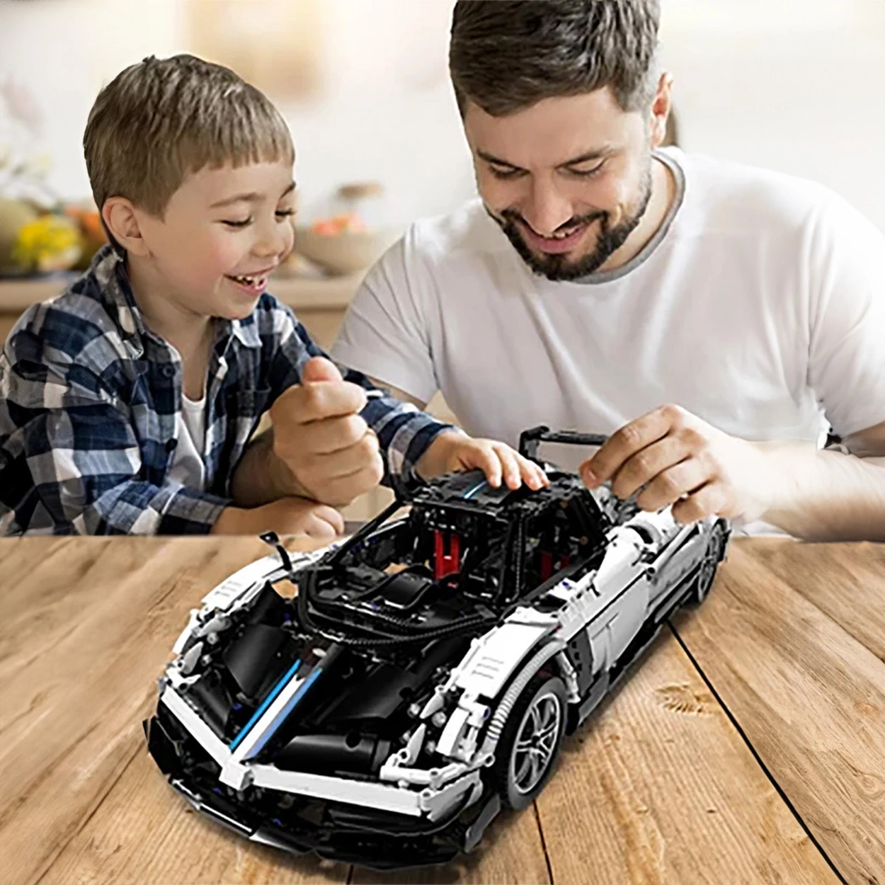 Klocki Konstrukcyjne Pagani Huayra RC 1:8 RASTAR 97900