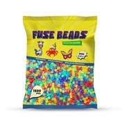 Koraliki do prasowania KOLORY TĘCZY 1500 szt Benny Beads