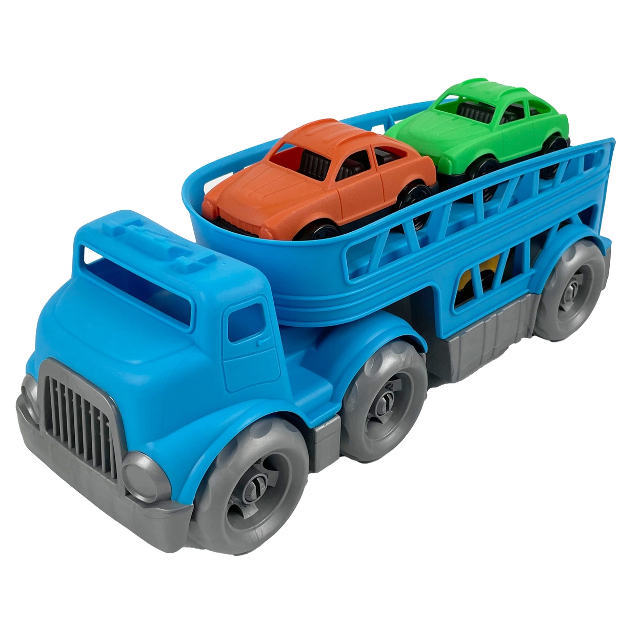 Ciężarówka Laweta z Autkami do Piasku Transporter do Piaskownicy na Plażę