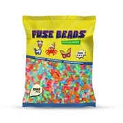 Koraliki do prasowania BROKATOWE 1500 szt Benny Beads