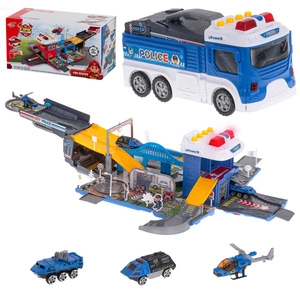 Wóz Policyjny Remiza - Resoraki Dla Dzieci