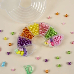 Koraliki do robienia Biżuterii Bransoletek Tęcza