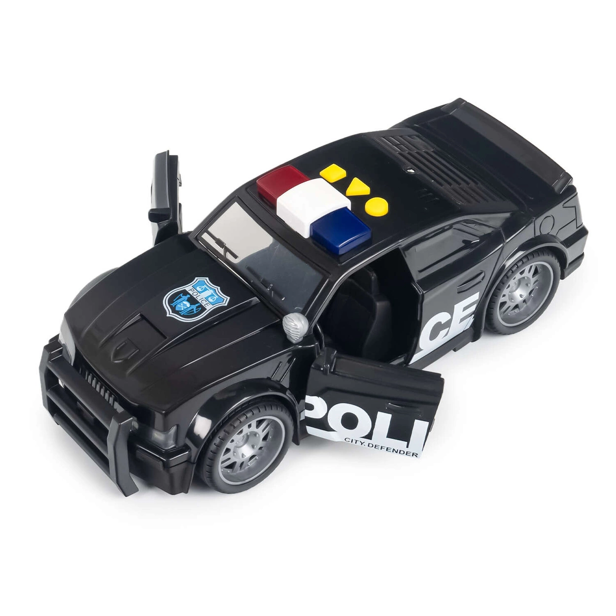 Auto Policyjne Zabawka Czarne 666-12Q w skali 1:14