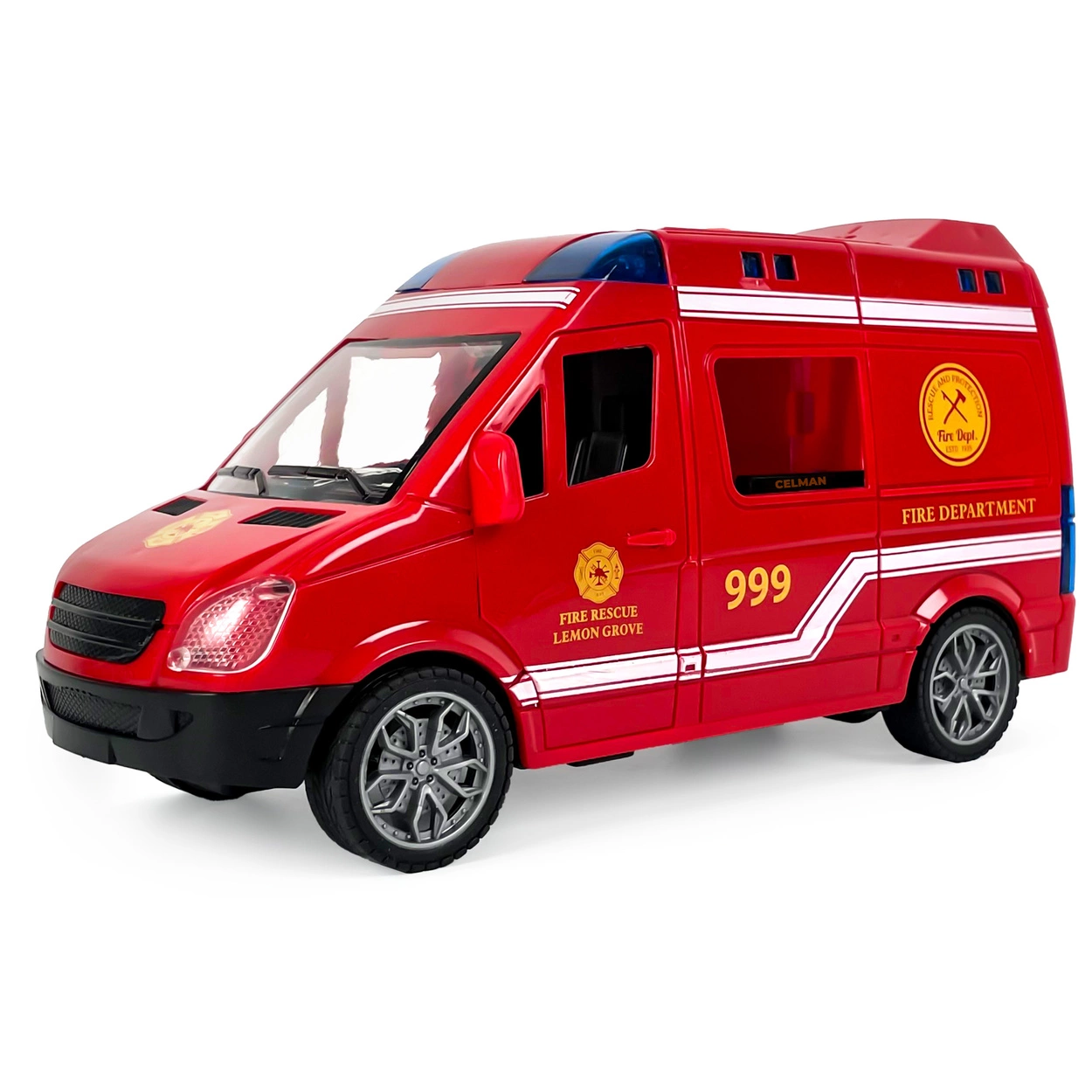 Ambulans ze ŚWIATŁEM i DŹWIĘKIEM Karetka Pogotowia Samochód z NAPĘDEM