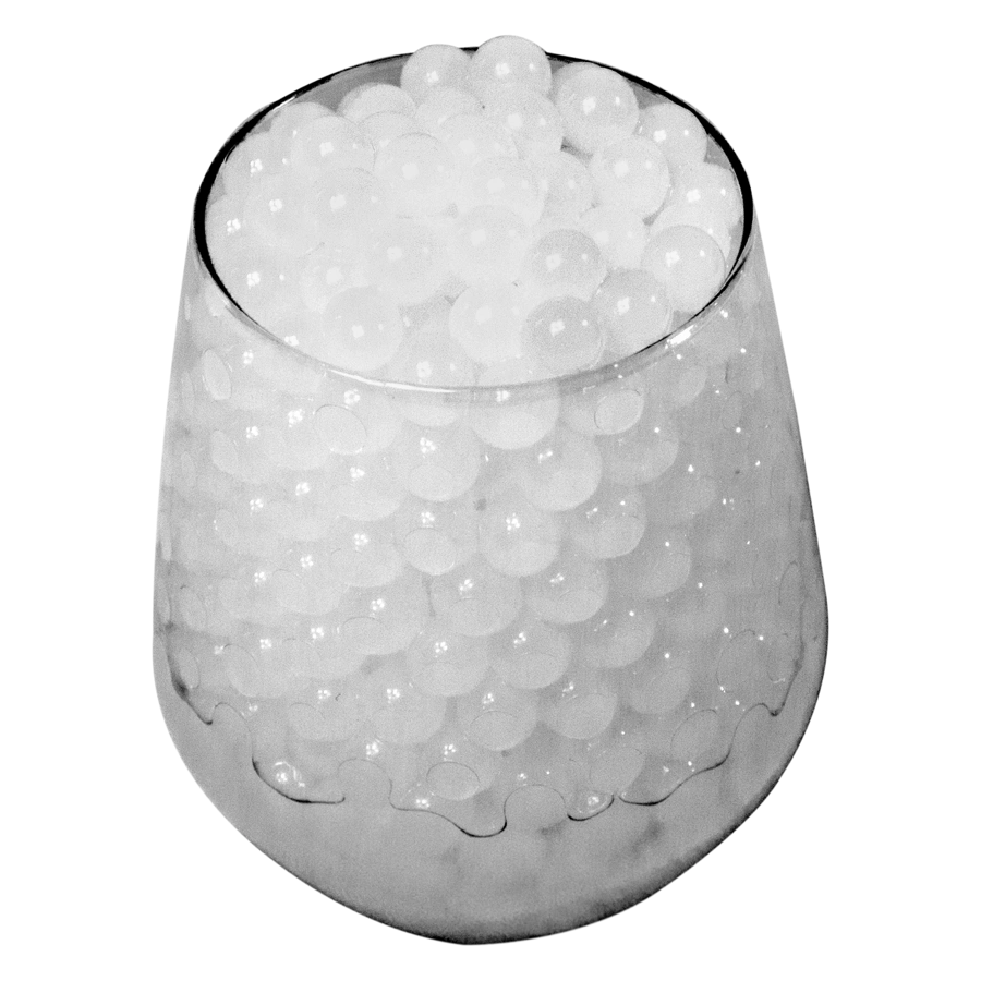 Kulki wodne, żelowe La Manuli - białe, perłowe