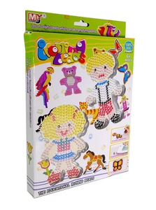 Koraliki do prasowania + 2 szablony dzieci pinceta