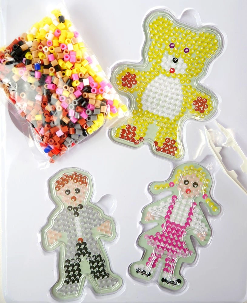 Koraliki do prasowania 3 szablony 1000 koralików