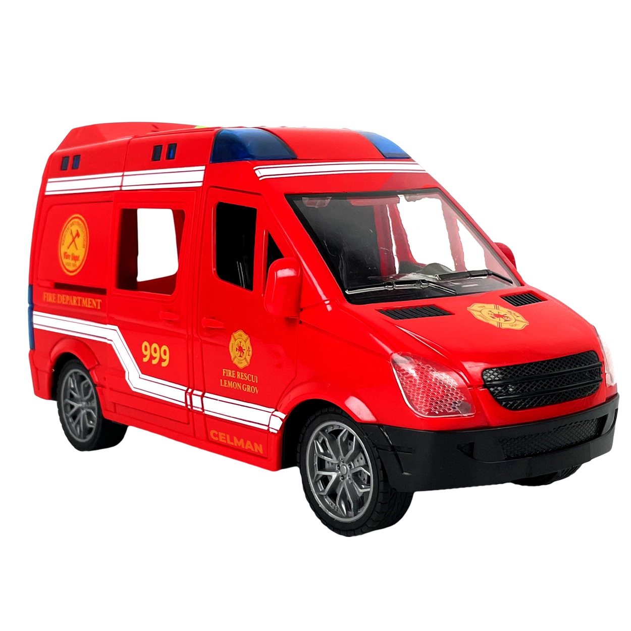 Ambulans ze ŚWIATŁEM i DŹWIĘKIEM Karetka Pogotowia Samochód z NAPĘDEM