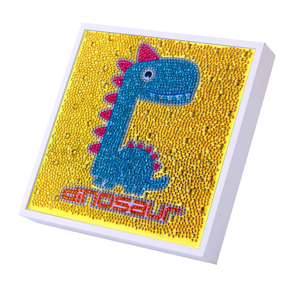 Diamond painting dla dzieci La Manuli Art DINOZAUR