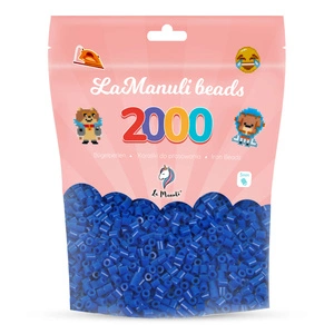 Koraliki do prasowania 2000 CIEMNE NIEBIESKIE (LA.W17)