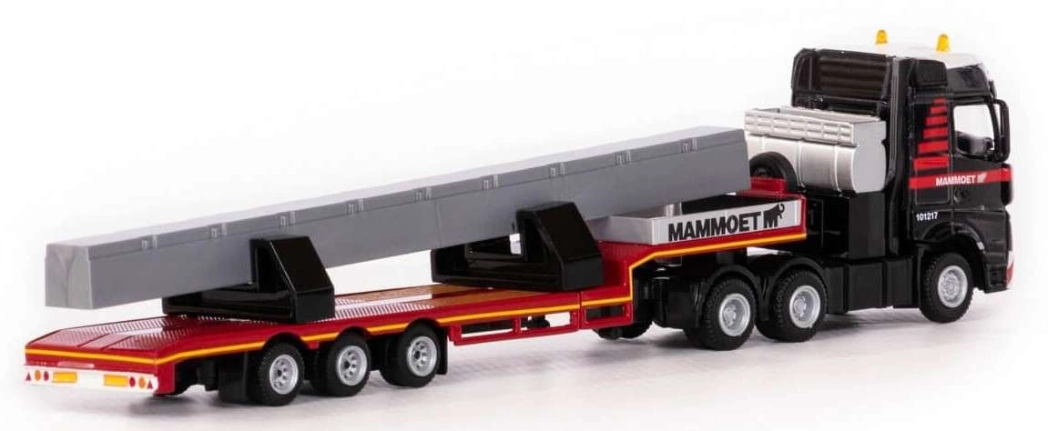 Ciężarówka MAMMOET Mercedes Benz z naczepą 1:87