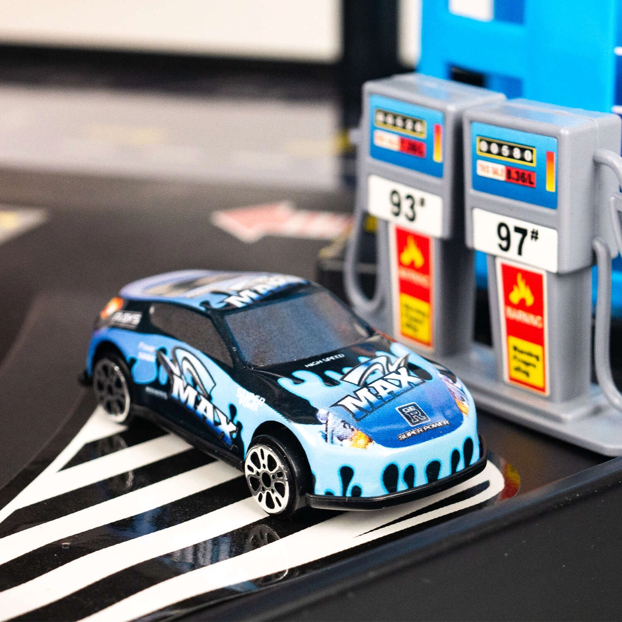 Wielopoziomowy Parking Samochodowy z WINDĄ Garaż na Autka Resoraki 92818