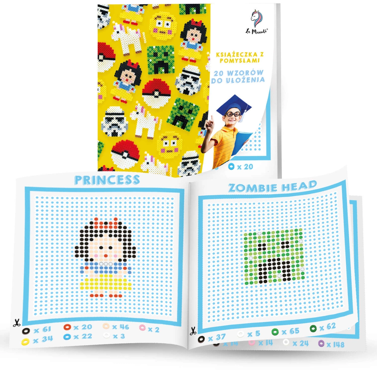 Koraliki do prasowania Zestaw 10 000 szt Kuferek XL LA-60