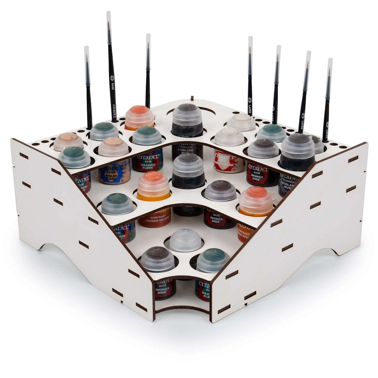 Narożny Organizer Stojak na Farby Citadel Vallejo FolkArt Warhammer 40K