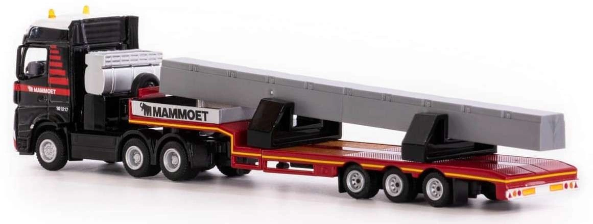 Ciężarówka MAMMOET Mercedes Benz z naczepą 1:87