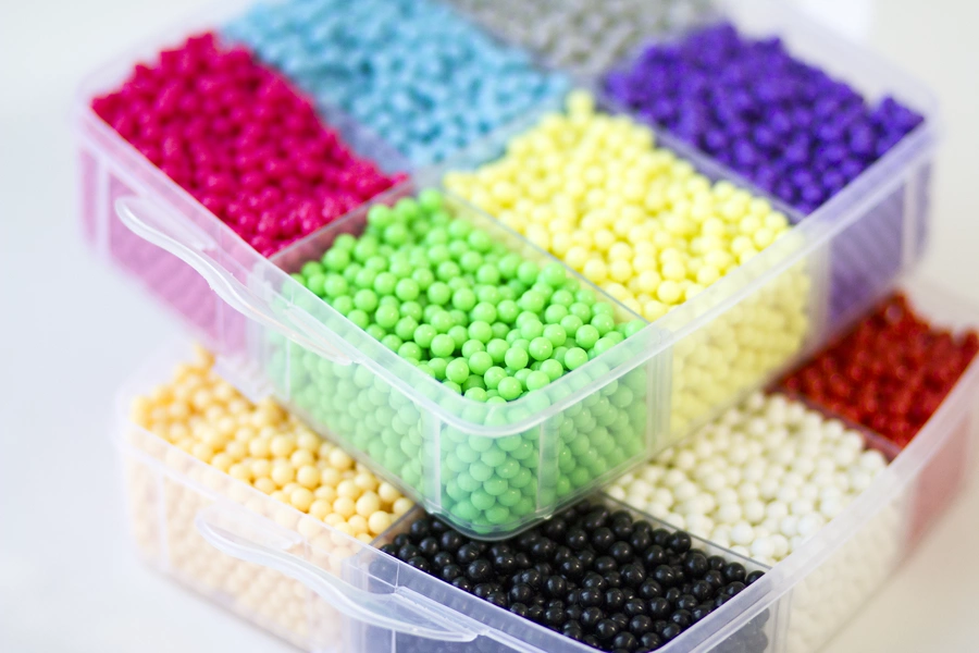 Koraliki Wodne La Manuli 10000 sztuk - kuferek XL