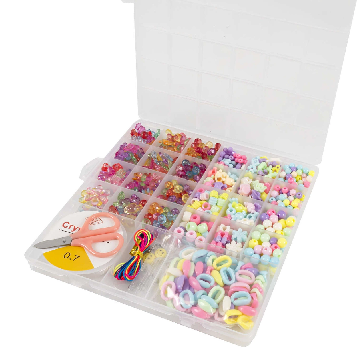 Koraliki do Robienia Biżuterii Bransoletek Zestaw