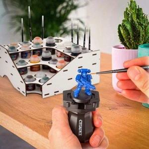 Narożny Organizer Stojak na Farby Citadel Vallejo FolkArt Warhammer 40K